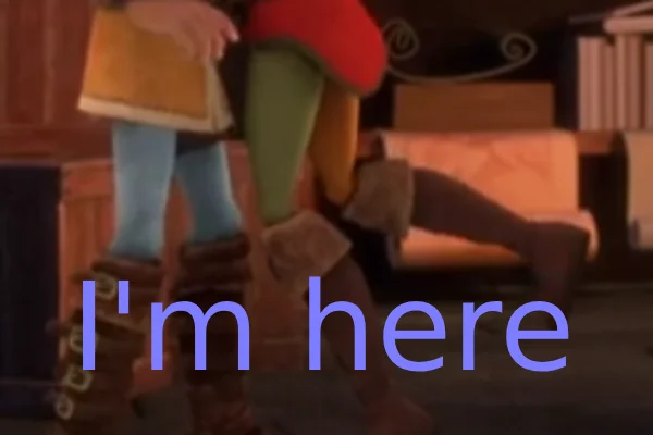 I'm here