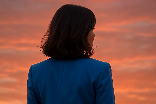 The Woman in Blue
