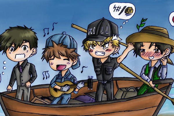 Three Men in a Boat. To Say Nothing of the T-Killer