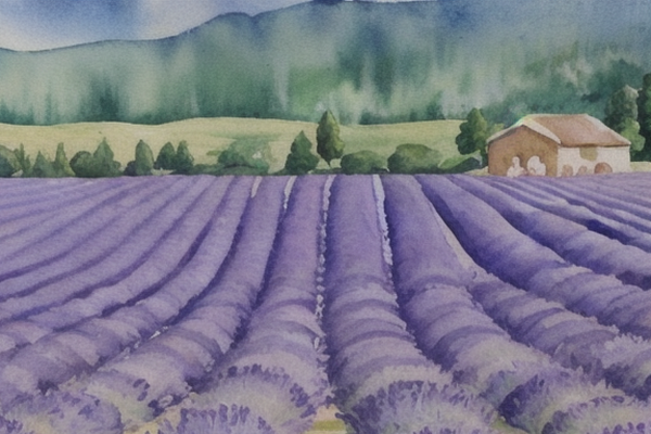 Lavender fields